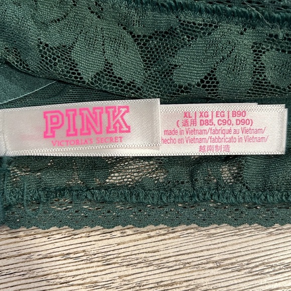 Pink Push-Up Bralette XL - Picture 2 of 3